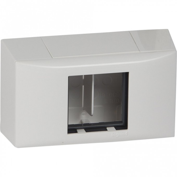 Рамка LEGRAND Mosaic 2 модуля для DLPlus с профилем 20 мм белый 031611