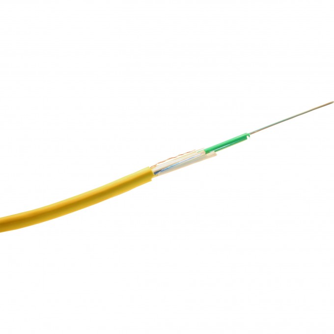 Кабель оптоволоконный LEGRAND OS 1 одномодовый внутренний/наружный 12 волокон 032514