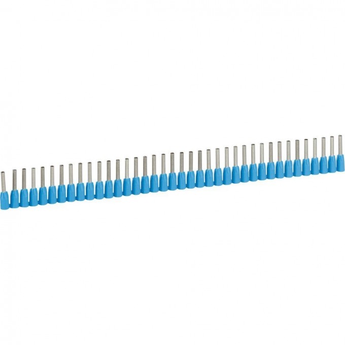 Наконечник в лентах LEGRAND Starfix для кабелей сечением 0,75 мм² синий 037662