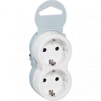 Многорозеточный блок LEGRAND 2 x 2К+3 серия Элиум с кронштейном для крепления к стене 16 А верт. подключение белый Многорозеточный блок LEGRAND 2 x 2К+3 серия Элиум с кронштейном для крепления к стене 16 А верт. подключение белый