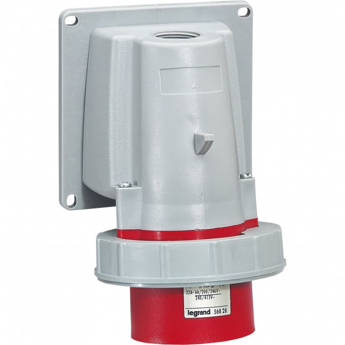 Накладная вилка LEGRAND P17 Tempra Pro IP 66/67 380/415 В 32 A 3К+Н+З 056828