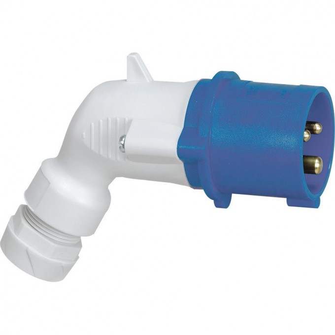 Вилка LEGRAND моб.угл. 16А 2К+З 230В IP44 056453