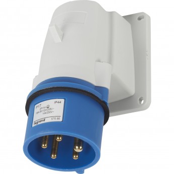 Накладная вилка LEGRAND P17 Tempra Pro IP 44 200/250 В 16 A 3К+Н+З Накладная вилка LEGRAND P17 Tempra Pro IP 44 200/250 В 16 A 3К+Н+З