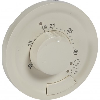 Лицевая панель LEGRAND Celiane комнатный термостат Кат. № 0 674 00 слоновая кость Лицевая панель LEGRAND Celiane комнатный термостат Кат. № 0 674 00 слоновая кость