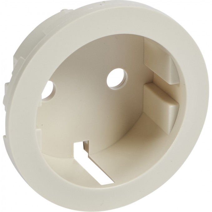 Лицевая панель LEGRAND Celiane розетка 2К+З немецкого стандарта Кат. № 0 671 53/61 слоновая кость 066227