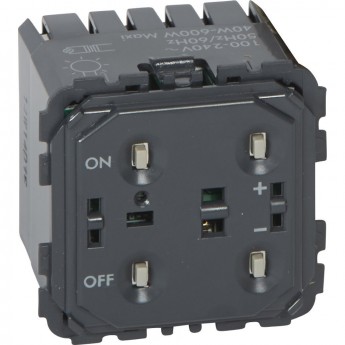 Светорегулятор LEGRAND Celiane 600 Вт 2 проводной без нейтрали 230 В слоновая кость Светорегулятор LEGRAND Celiane 600 Вт 2 проводной без нейтрали 230 В слоновая кость