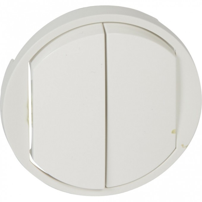 Лицевая панель LEGRAND Celiane выключатель 1-полюсный / переключатель Кат. № 0 670 01/02/31/32 белый 068002