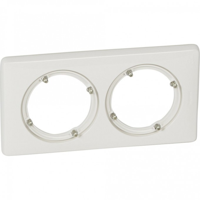 Рамка LEGRAND 2 поста Celiane IP 44 белый 069072