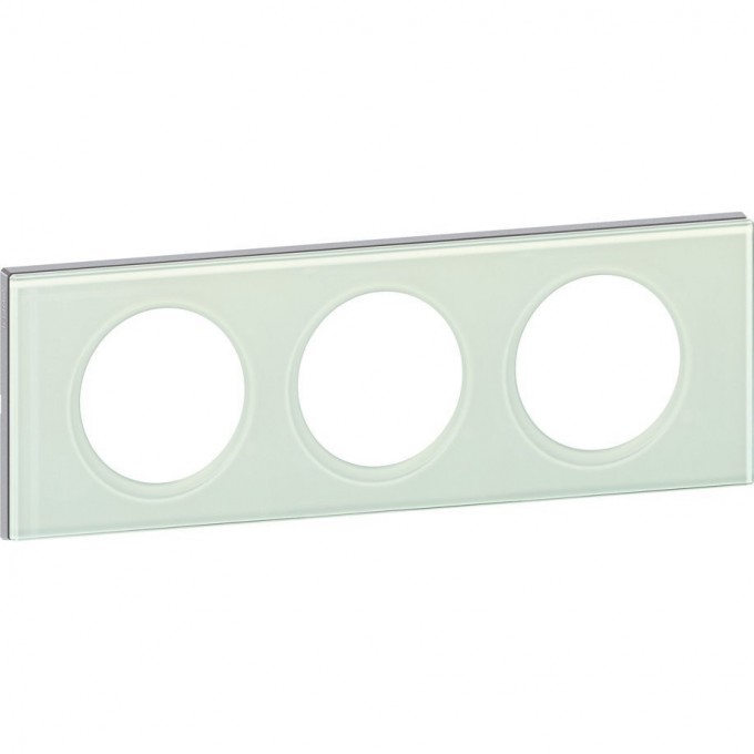 Рамка LEGRAND Celiane 3 поста смальта белая глина 069313