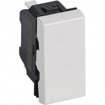 Кнопочный выключатель LEGRAND Mosaic перекидной 1 модуль 6 A белый