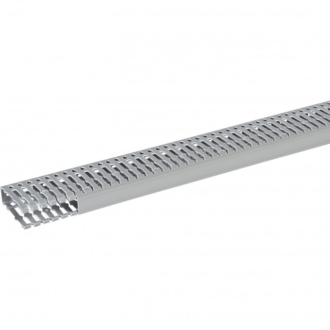 Кабель-канал LEGRAND (крышка + основание) Transcab 25x80 мм RAL 7030 серый 636103