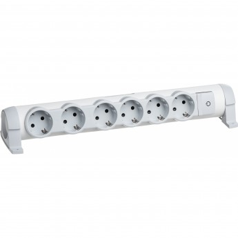 Многорозеточный блок LEGRAND 'Комфорт' 6 x 2К+З поставляется без кабеля белый Многорозеточный блок LEGRAND 'Комфорт' 6 x 2К+З поставляется без кабеля белый