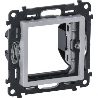 Адаптер LEGRAND Valena LIFE для механизмов Mosaic 2-модульных алюминий Адаптер LEGRAND Valena LIFE для механизмов Mosaic 2-модульных алюминий