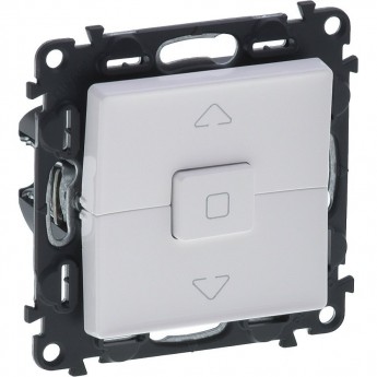 Выключатель LEGRAND Valena LIFE кнопочный управления для жалюзи и рольставней 6А 250В с лицевой панелью безвинтовые зажимы белый Выключатель LEGRAND Valena LIFE кнопочный управления для жалюзи и рольставней 6А 250В с лицевой панелью безвинтовые зажимы белый