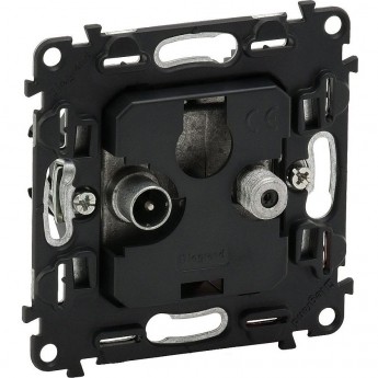 Розетка LEGRAND Valena IN'MATIC оконечная TV-SAT 10дБ диапазоны 5-862МГц/950-2400 МГц
