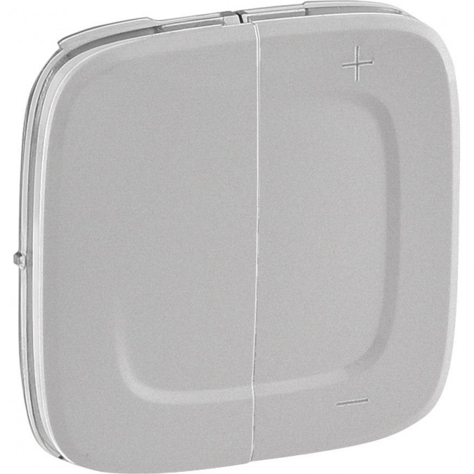 Лицевая панель LEGRAND Valena ALLURE MyHome Play Zigbee для радиоуправляющего устройства светорегуляторов алюминий 754758