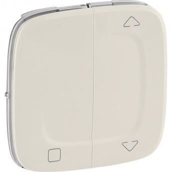 Лицевая панель LEGRAND Valena ALLURE MyHome Play Zigbee для радиоуправляющего устройства управления жалюзи/рольставень слоновая кость Лицевая панель LEGRAND Valena ALLURE MyHome Play Zigbee для радиоуправляющего устройства управления жалюзи/рольставень слоновая кость
