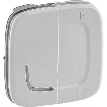 Лицевая панель LEGRAND Valena ALLURE MyHome Play Zigbee для светорегулятора-радиоприемника алюминий