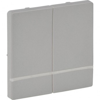 Лицевая панель LEGRAND Valena LIFE MyHome Play Zigbee для радиоуправляющего устройства 2-канального ON-OFF алюминий Лицевая панель LEGRAND Valena LIFE MyHome Play Zigbee для радиоуправляющего устройства 2-канального ON-OFF алюминий