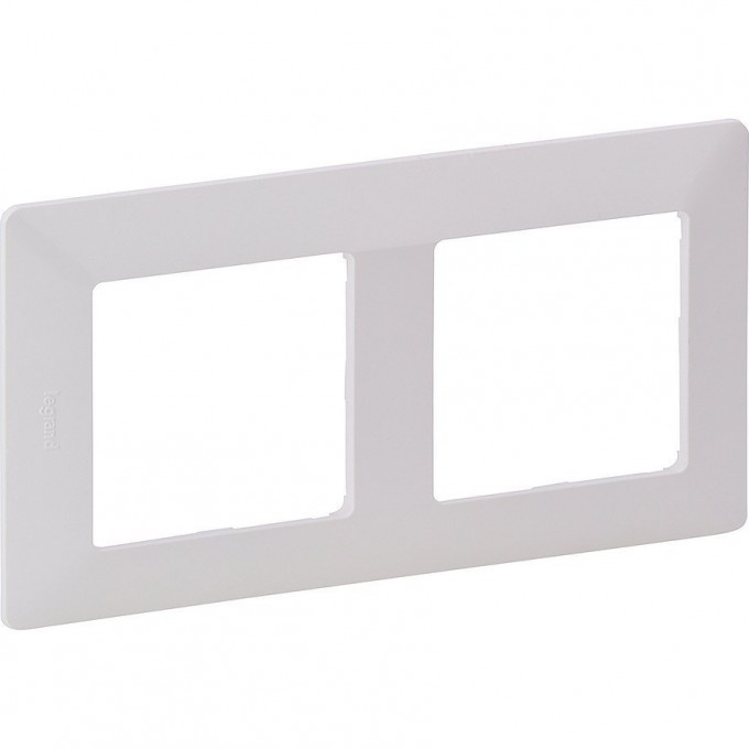 Рамка LEGRAND Valena LIFE "Белая", 2-постовая универсальная, белая 754002