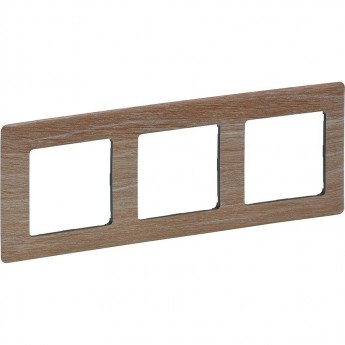 Рамка LEGRAND Valena LIFE "Светлое дерево", 3-постовая универсальная, дерево Рамка LEGRAND Valena LIFE "Светлое дерево", 3-постовая универсальная, дерево