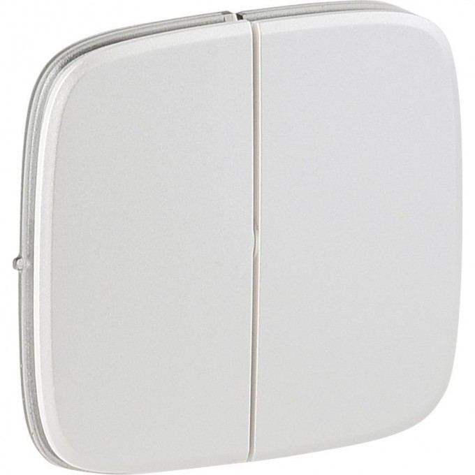Лицевая панель LEGRAND Valena ALLURE для двухклавишного выключателя жемчуг 755029