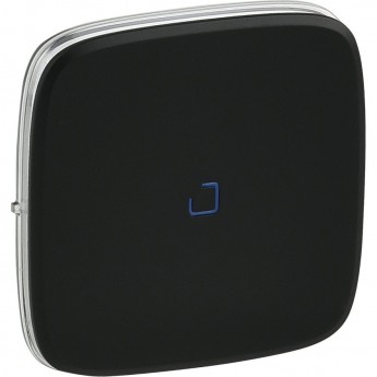 Лицевая панель LEGRAND Valena ALLURE для переключателя промежуточного с подсветкой/индикацией антрацит Лицевая панель LEGRAND Valena ALLURE для переключателя промежуточного с подсветкой/индикацией антрацит