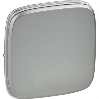 Лицевая панель LEGRAND Valena ALLURE для выключателей одноклавишных полированная сталь