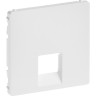 Лицевая панель LEGRAND Valena LIFE для одиночных телефонных/информационных розеток белый 755410