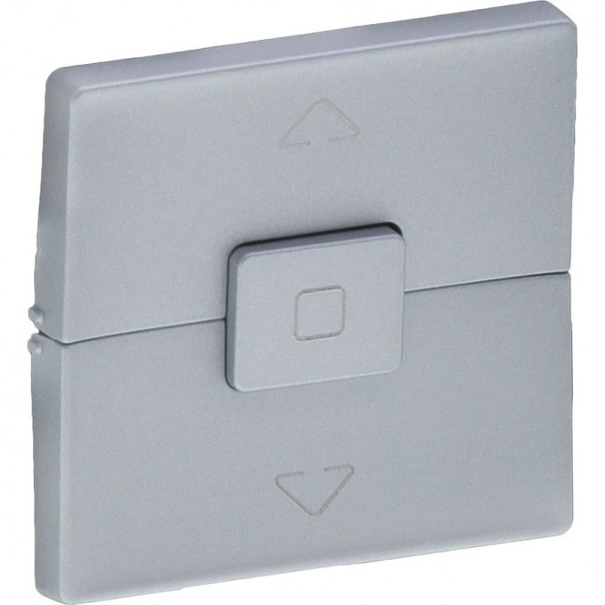 Лицевая панель LEGRAND Valena LIFE для выключателя жалюзи и рольставней алюминий 755142