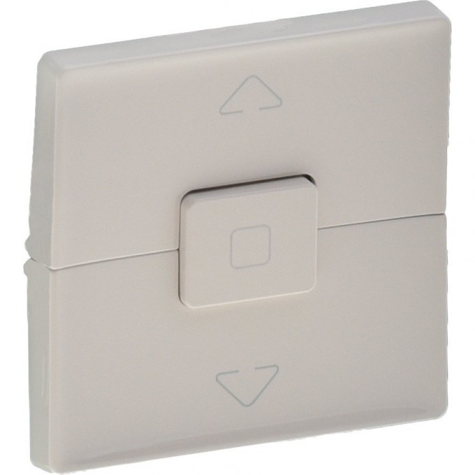 Лицевая панель LEGRAND Valena LIFE для выключателя жалюзи и рольставней слоновая кость 755141