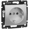 Силовая розетка LEGRAND Valena 2К+3 на винтах 10/16 А 230/250 В алюминий 770120