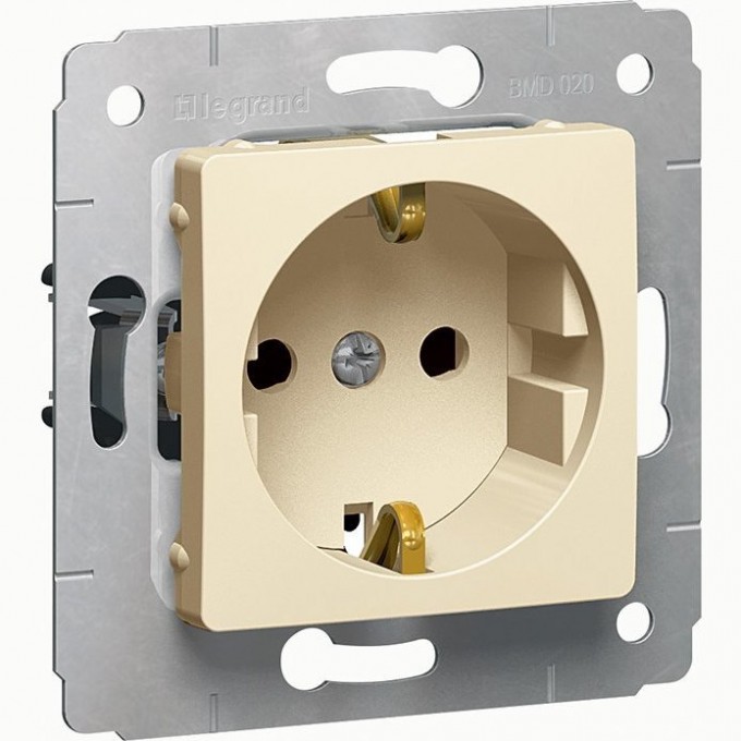 Розетка LEGRAND Cariva 2К+3 16 А 250 В слоновая кость 773721