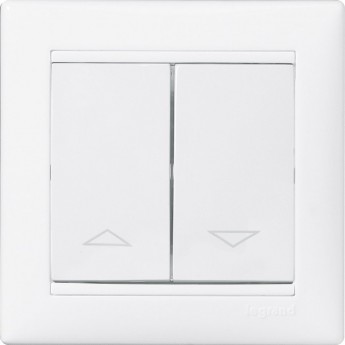 Переключатель с механической блокировкой LEGRAND Valena 10 А 250 В белый