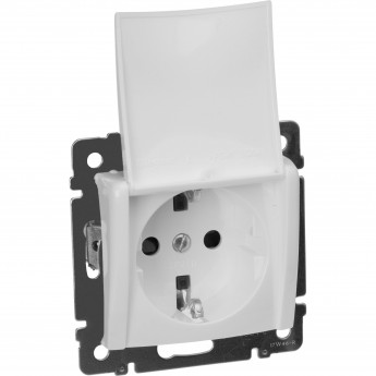 Силовая розетка LEGRAND Valena 2К+3 с откидной крышкой на винтах 10/16 А 230/250 В белый Силовая розетка LEGRAND Valena 2К+3 с откидной крышкой на винтах 10/16 А 230/250 В белый