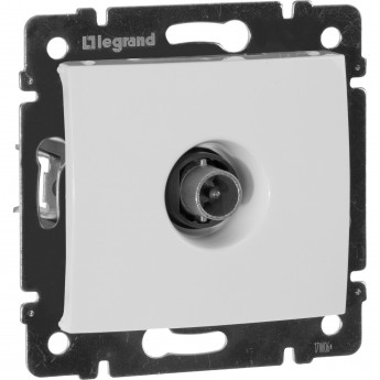 ТВ розетка LEGRAND Valena оконечная 10 дБ 2400 МГц белый