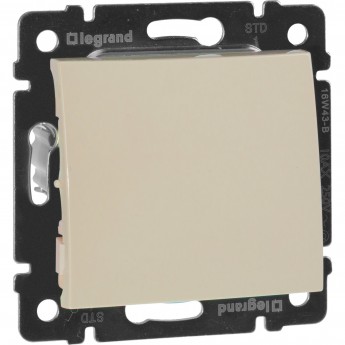 Выключатель LEGRAND Valena одноклавишный 10 A 250 В слоновая кость Выключатель LEGRAND Valena одноклавишный 10 A 250 В слоновая кость