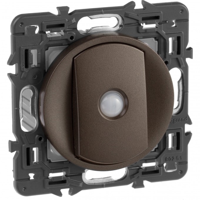 Переключатель LEGRAND Celiane со встроенным датчиком движения, графит SET-1-067012-01
