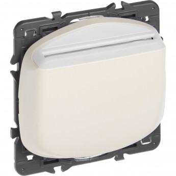 Выключатель LEGRAND Celiane с ключом-карточкой слоновая кость