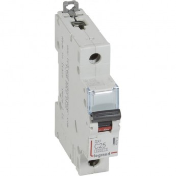 Автоматический выключатель LEGRAND DX3 6000 10kA 25A 1П тип С Автоматический выключатель LEGRAND DX3 6000 10kA 25A 1П тип С