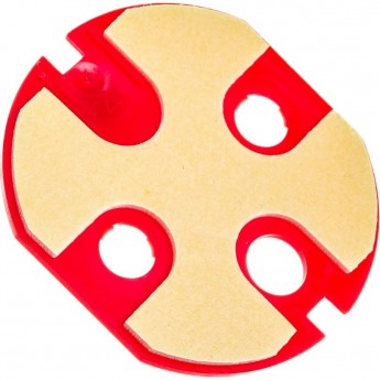 Блокиратор розетки LEGRAND Mosaic 2К+З N, красный Блокиратор розетки LEGRAND Mosaic 2К+З N, красный