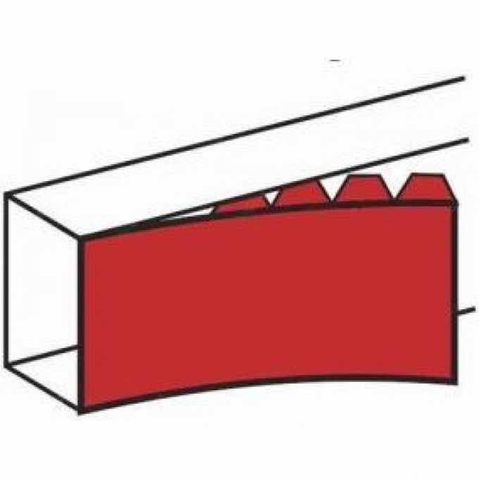 Частичная крышка LEGRAND шириной 40 мм для кабель-канала DLP 65x195 - 2м - белый 10520