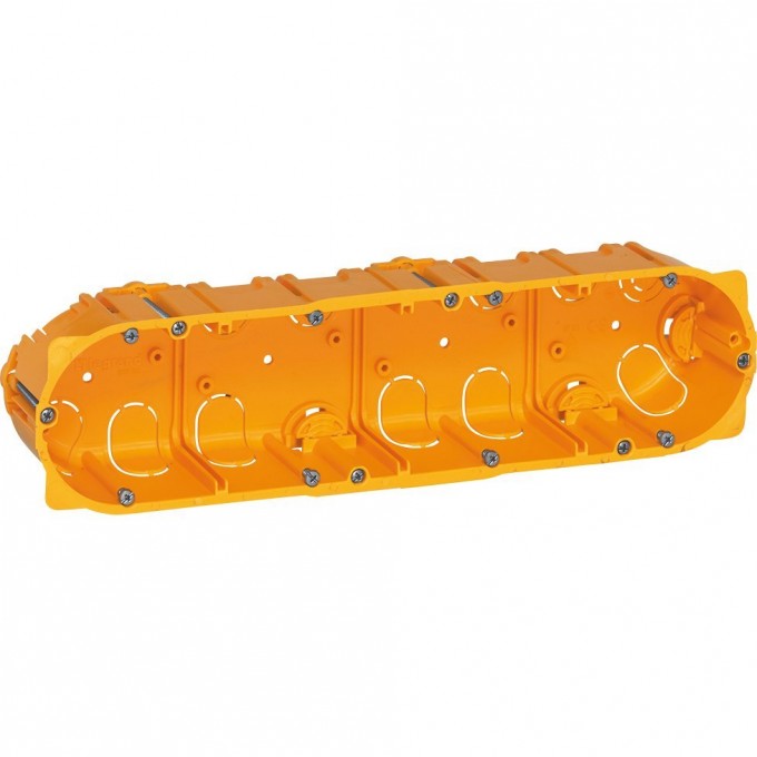 Коробка 4-местная LEGRAND Batibox для сухих перегородок, 8/10 модулей 80044