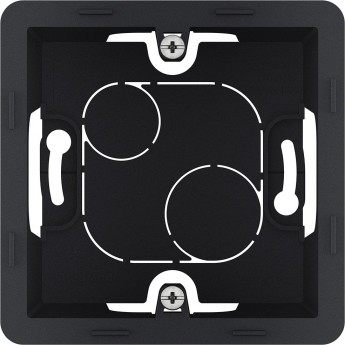 Коробка накладного монтажа LEGRAND INSPIRIA 1 пост антрацит