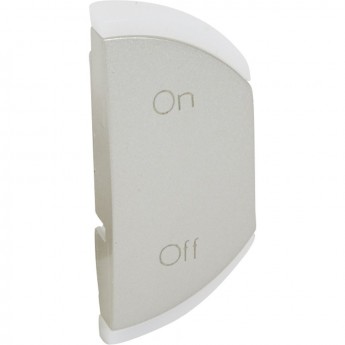 Лицевая панель LEGRAND Celiane для механизма Кат. № 0 675 71, ON/OFF, правая, 1 модуль, титан Лицевая панель LEGRAND Celiane для механизма Кат. № 0 675 71, ON/OFF, правая, 1 модуль, титан
