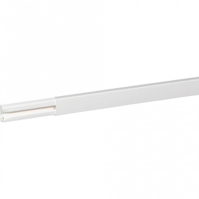 Мини-плинтус LEGRAND DLPlus 32x12,5 мм, 1 отделение, длина 2,1 м, белый 30015