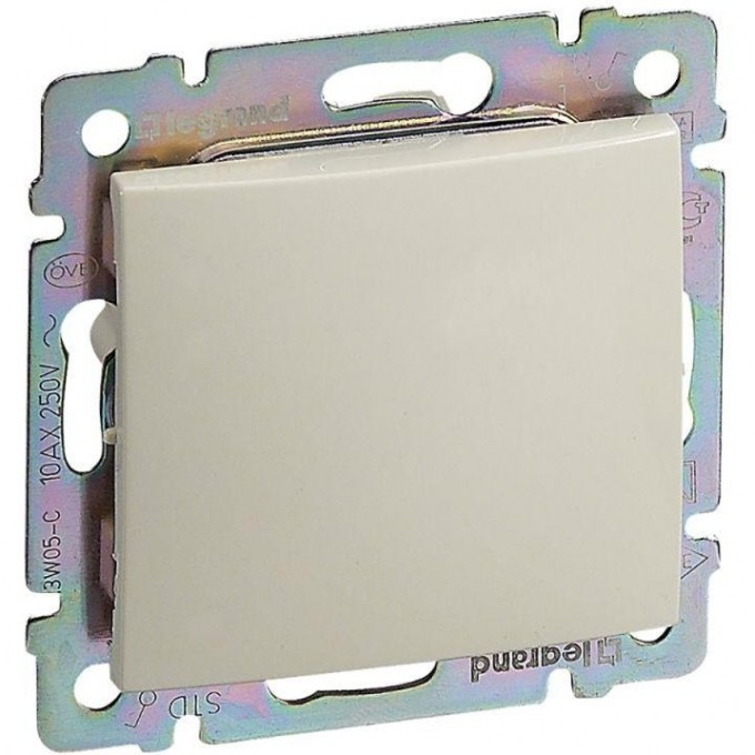 Переключатель LEGRAND Valena 10А слоновая кость 695608