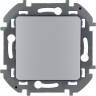 Переключатель одноклавишный LEGRAND INSPIRIA 10 AX 250 В алюминий 673652