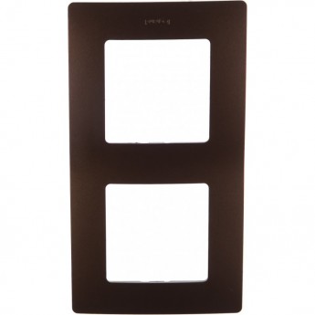 Рамка LEGRAND Etika 2 поста какао Рамка LEGRAND Etika 2 поста какао