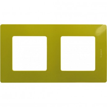 Рамка LEGRAND Etika 2 поста зелёный папоротник Рамка LEGRAND Etika 2 поста зелёный папоротник